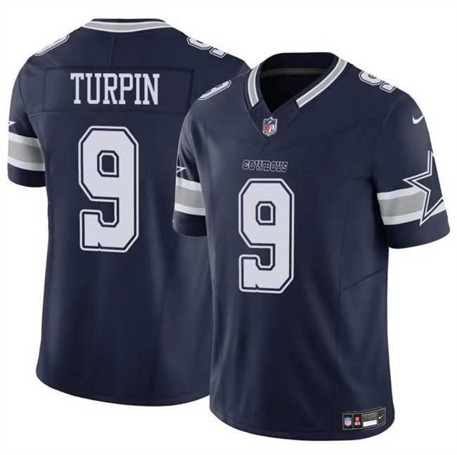 Men & Women & Youth Dallas Cowboys #9 KaVontae Turpin Navy 2023 F.U.S.E Vapor Untouchable Limited Stitched Jersey->cincinnati bengals->NFL Jersey